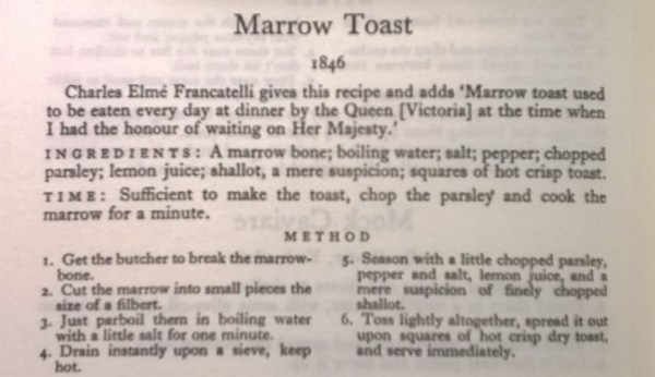 Persephone Books Marrow Toast 2